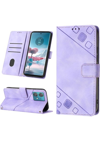 Motorola Moto Kenar 40 Neo Manyetik Deri Telefon Kılıfı (Yurt Dışından) modelleri