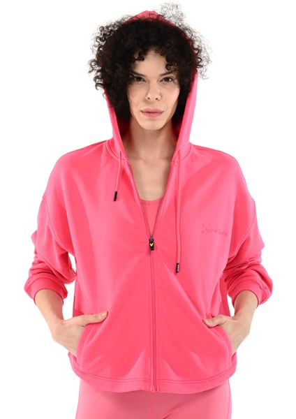 Piena Kadın Pembe Günlük Stil Sweatshirt 24YKTL13D21-PMB