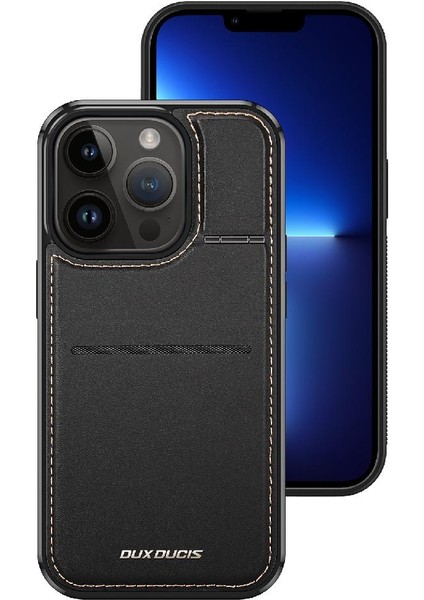 IPhone 13 Pro Dudu Deri Uyumlu Telefon Kılıfı (Yurt Dışından)