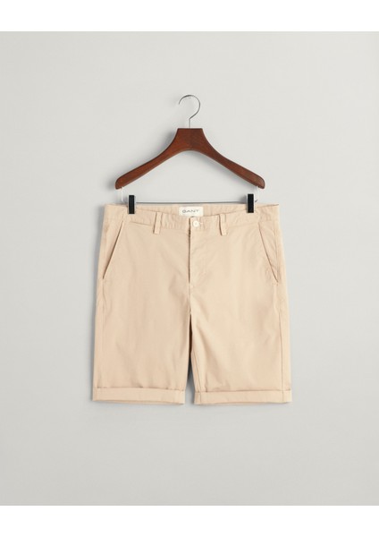 Erkek Krem Regular Fit Şort 205076.130