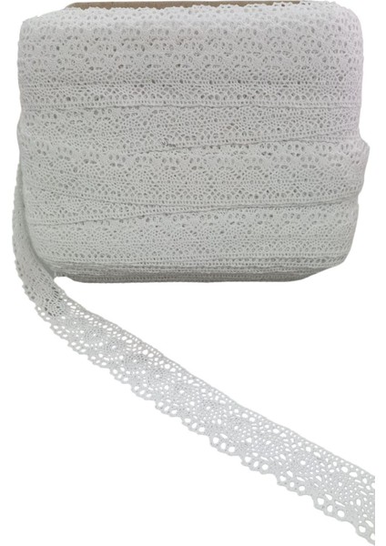 Kopanaki Dantel En 4 cm Beyaz 1 Metre