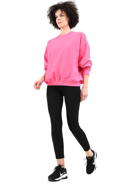Luna Kadın Pembe Günlük Stil Sweatshirt 24YKTL13D22-PMB modelleri