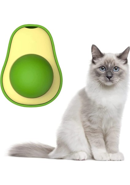 Avokado Şeklinde Catnip Kedi Nanesi Oyun Topu
