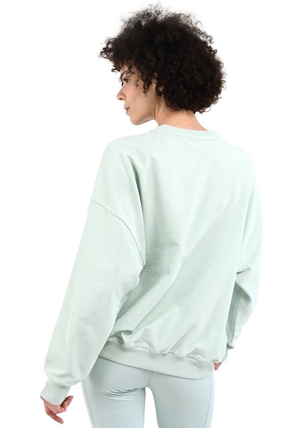 Luna Kadın Yeşil Günlük Stil Sweatshirt 24YKTL13D22-YSL fiyatları