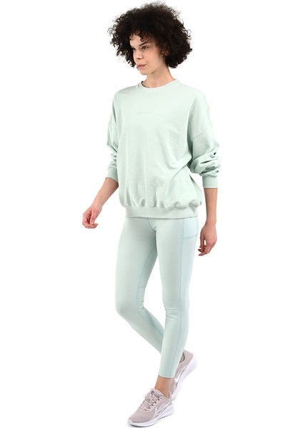 Luna Kadın Yeşil Günlük Stil Sweatshirt 24YKTL13D22-YSL modelleri
