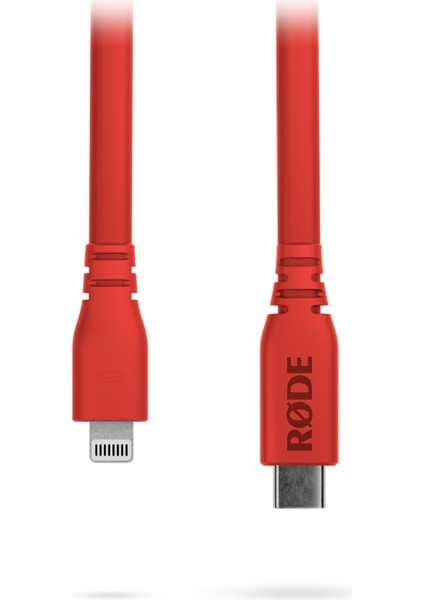 SC19 Lightning USB-C Kablo Kırmızı