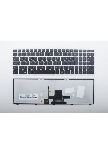 Lenovo B71-80 Versiyon 80RJ Uyumlu Laptop Klavye Backlit LED