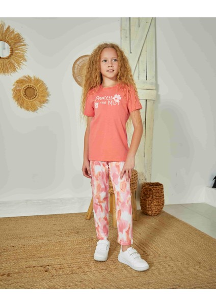 Pembe Kız Çocuk Pijama Takımı 826