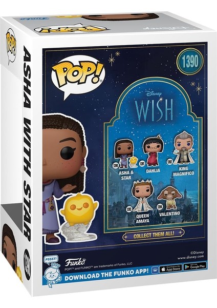 Pop Disney Wish Asha With Star
