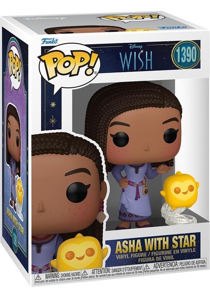 Pop Disney Wish Asha With Star