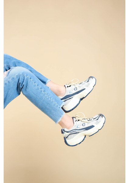 GUJA File Kalın Taban Spor Ayakkabı LACİVERT fiyatları