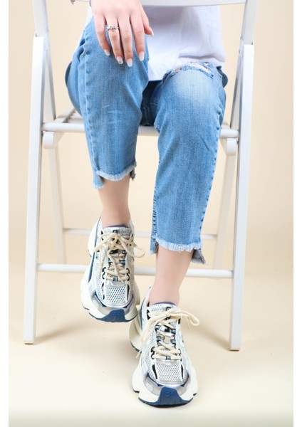 GUJA File Kalın Taban Spor Ayakkabı LACİVERT fırsatları