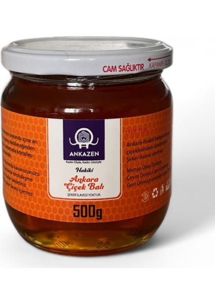 Hakiki Ankara Çiçek Balı 500GR