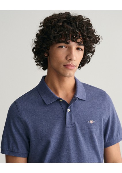 Erkek Lacivert Regular Fit Logolu Polo 2210.902 indirimleri