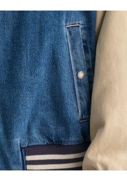 Erkek Lacivert Relaxed Fit Hakim Yaka Logolu Ceket 7006418.961 indirimleri