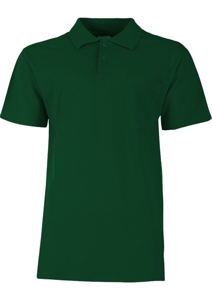 Lakos Polo Yaka Tshırt Yeşil-Xl