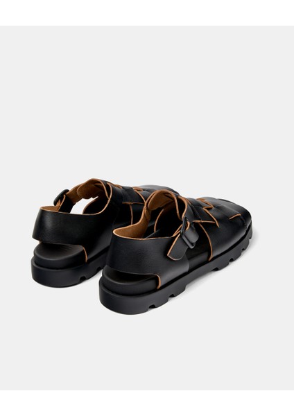 Brutus Sandal Erkek Siyah Sandalet K100778-006 modelleri