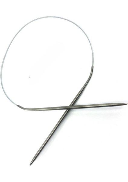 Misinalı Çelik Şiş 100 cm 3,5 Numara