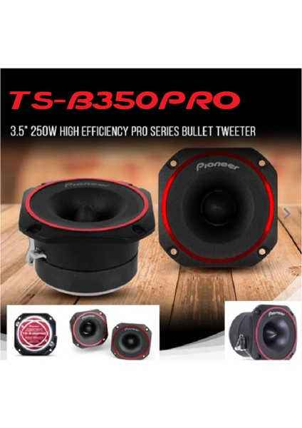 TS-B350PRO Serisi Kurşun Spl Tweeter