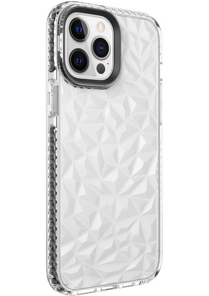 iPhone 13 Pro Max - Uyumlu Zore Buzz Kapak-Siyah