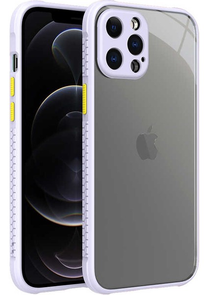 iPhone 12 Pro Max - Uyumlu ​​zore Kaff Kapak-Kırmızı
