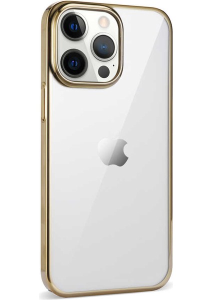 iPhone 14 Pro Max - Uyumlu Zore Pixel Kapak-Rose Gold