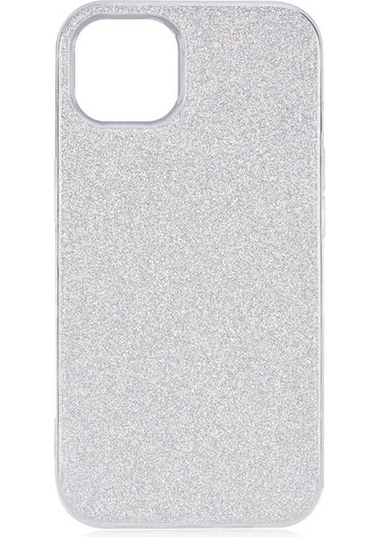 iPhone 13 Mini - Uyumlu Zore Shining Silikon-Gri