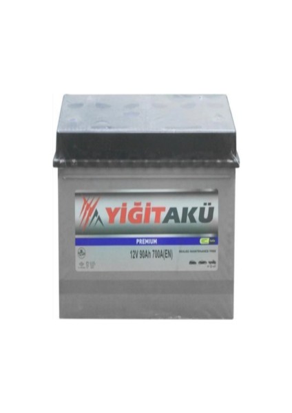 12 V 90 Amper "ters Kutup" Yiğit Akü. Yeni Üretim.!!
