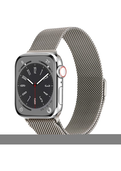 Watch 7 41MM Uyumlu Krd-01 Metal Kordon Zore New Gray