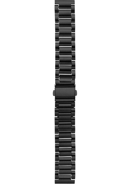 Huawei Gt4 18MM Uyumlu Krd-04 Metal Kordon Zore Siyah modelleri
