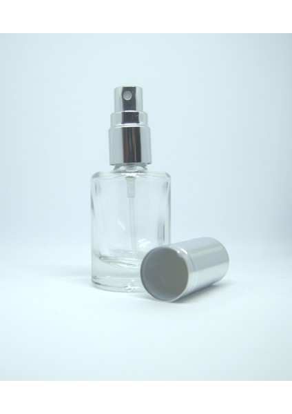 Boş Parfüm Şişesi 12 ml (5 Adet) (TEKRAR DOLDURULABİLİR) Metal Valf ve Kapak Boş Şişe