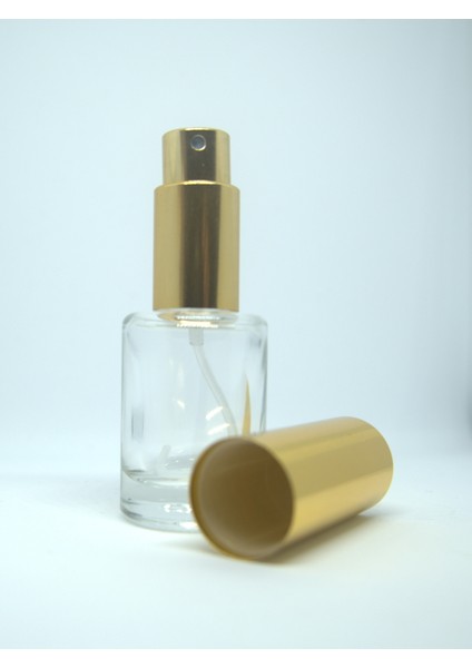 Boş Parfüm Şişesi 12 ml (5 Adet) (TEKRAR DOLDURULABİLİR) Metal Valf ve Kapak Boş Şişe