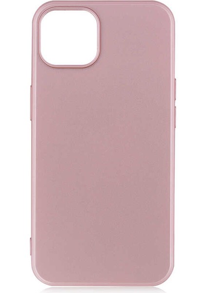iPhone 13 - Uyumlu Zore Premier Silikon Kapak-Rose Gold