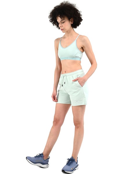 Kadın Yeşil Günlük Stil Şort 24YKTL15D23-YSL modelleri