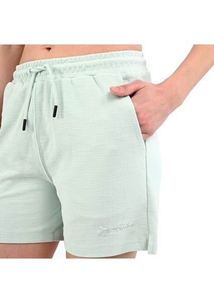 Kadın Yeşil Günlük Stil Şort 24YKTL15D23-YSL indirimleri