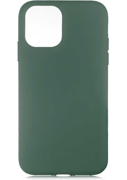 iPhone 11 Pro Max - Uyumlu Zore Lsr Lansman Kapak-Koyu Yeşil