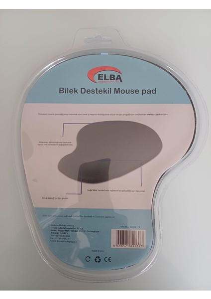 K06152 Bilek Destekli Mouse Pad