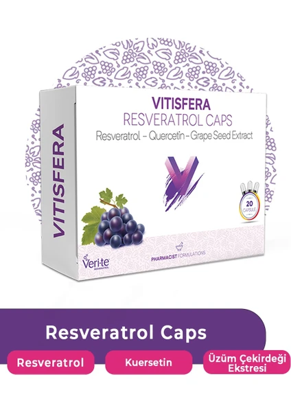 Resveratrol Caps 20 Kapsül