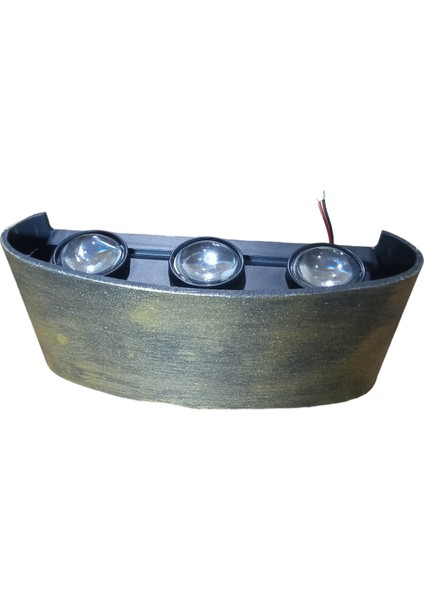 Antik Eskitme 10 Watt Günışığı Ledli Dekoratif Işık Süzmeli Iç ve Dış Mekan LED Aplik, LED Armatür