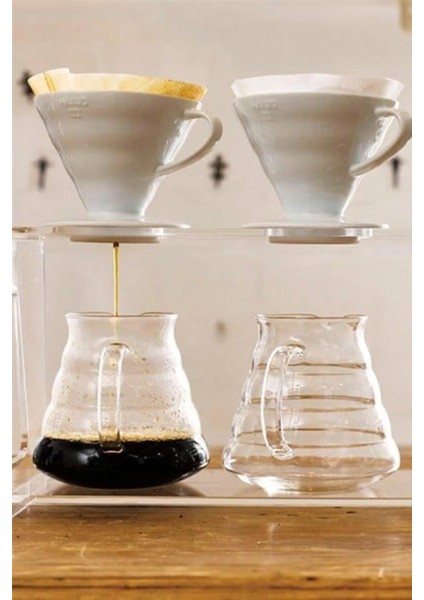 - V60 No:02 Seramik Dripper Kahve Demleme Ekipmanı | Beyaz fiyatları