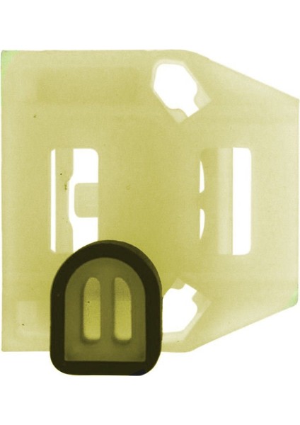 206 Cabrıo Cam Kriko Plastiği Ön Sağ