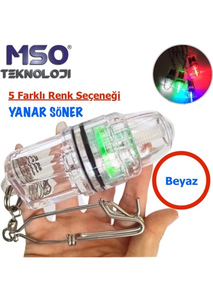 MSO Teknoloji Olta Balıkçılık Yanar Söner Derin Deniz Led Lamba