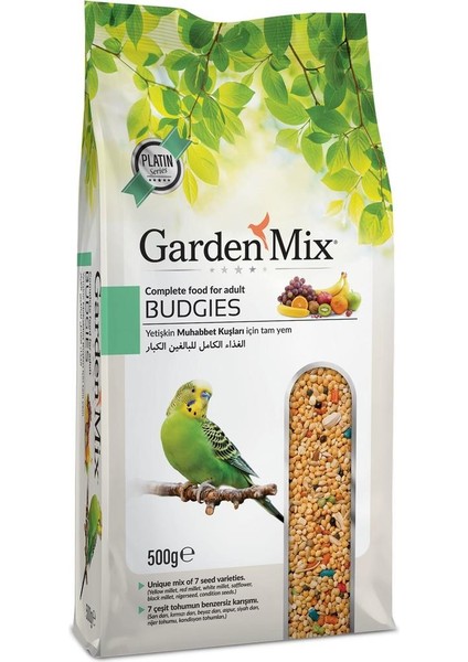 Platin Meyveli Muhabbet Kuş Yemi 500 gr