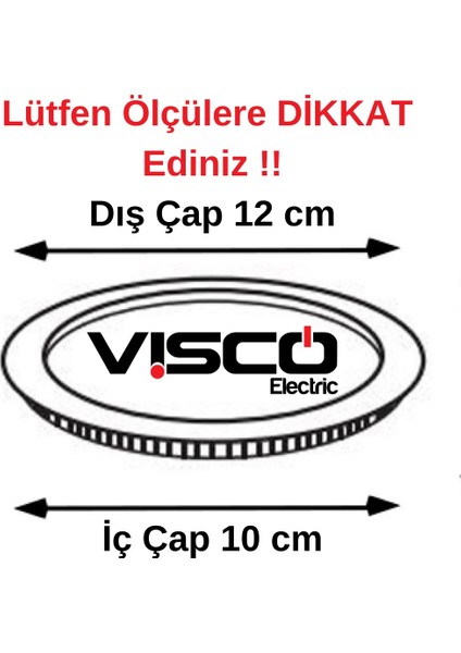 Visco 9W Backlight LED Panel(Ölçüler Açıklamada) fiyatları