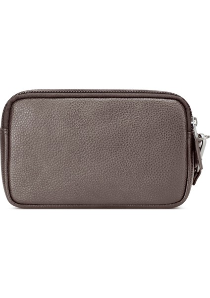 Erkek El Çantası 41242244 Roncato Pochette 2 Comp. Alaska Mogano