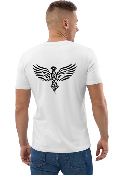 Tribal - Anka Tasarımlı Unisex T-Shirt fiyatları