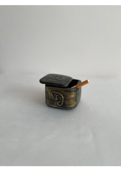 Gold Eskitme Kapaklı Küllük modelleri