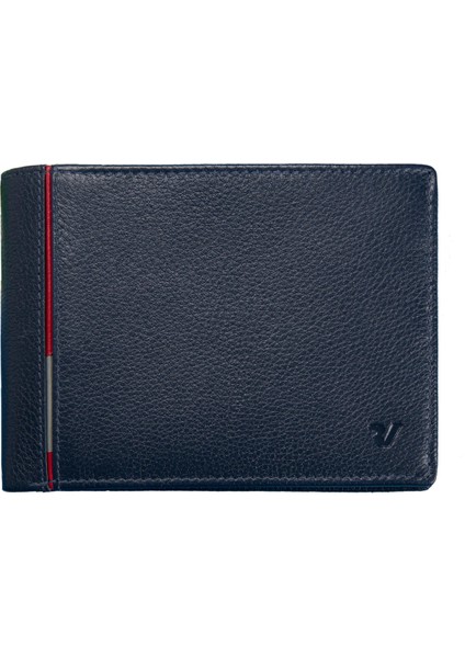 Erkek Cüzdan & Kartlık 41263223 Roncato Men's Wallet Boston Wallet Navy