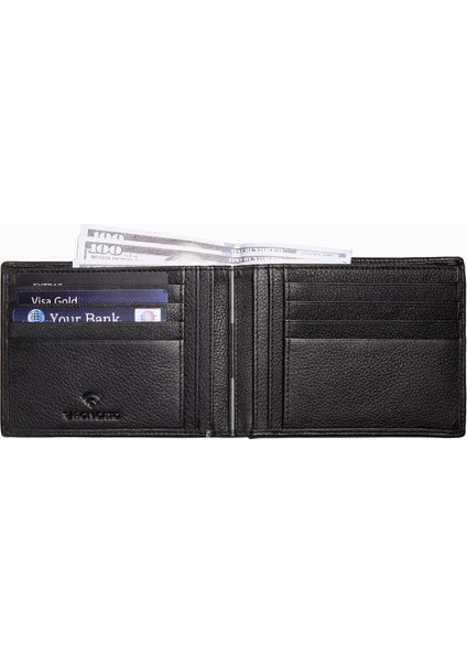 Erkek Cüzdan & Kartlık 41263201 Roncato Men's Wallet Boston Wallet Nero