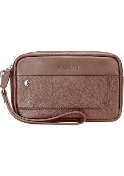 Erkek El Çantası 41242144 Roncato Pochette 1 Comp. Alaska Mogano